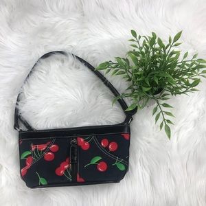 VINTAGE Cherry Jean Purse